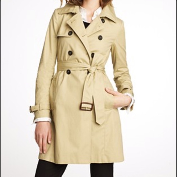 J. Crew Jackets & Blazers - J. Crew Collection Icon trench coat classic tan 6